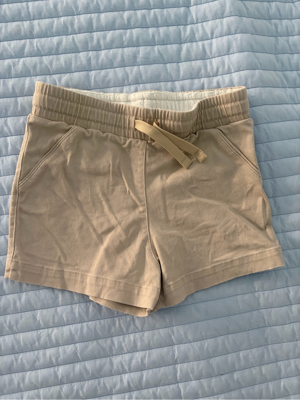 Cadets Kids Pull-On Casual Shorts in Light Beige